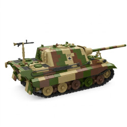 Tikka TK8006 Jagdtiger 201 Xếp hình lắp ráp ghép mô hình Xe tăng thợ săn 201