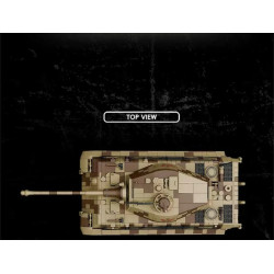 Tikka TK8004 Panzer VI Ausf.B Tiger II 124 Xếp hình lắp ráp ghép mô hình Xe tăng King Tiger B II