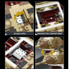 Tikka TK8004 Panzer VI Ausf.B Tiger II 124 Xếp hình lắp ráp ghép mô hình Xe tăng King Tiger B II