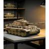 Tikka TK8004 Panzer VI Ausf.B Tiger II 124 Xếp hình lắp ráp ghép mô hình Xe tăng King Tiger B II