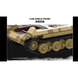 Tikka TK8004 Panzer VI Ausf.B Tiger II 124 Xếp hình lắp ráp ghép mô hình Xe tăng King Tiger B II
