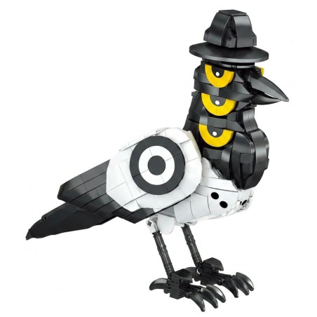 XIGA SJ1115 Crow Witch Hunter Xếp hình lắp ráp ghép mô hình chim ác là ba mắt