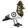 XIGA SJ1115 Crow Witch Hunter Xếp hình lắp ráp ghép mô hình chim ác là ba mắt