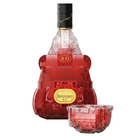 stack 03001 Lenors R.O. Wine Bottle Xếp hình lắp ráp ghép mô hình rượu ngoại