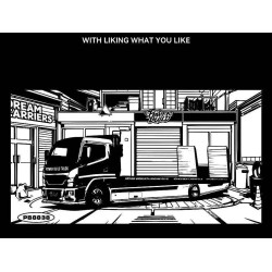 Pibo PB8838 Dream Carrier No.2 Xếp hình lắp ráp ghép mô hình Trailer số 2