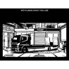 Pibo PB8838 Dream Carrier No.2 Xếp hình lắp ráp ghép mô hình Trailer số 2
