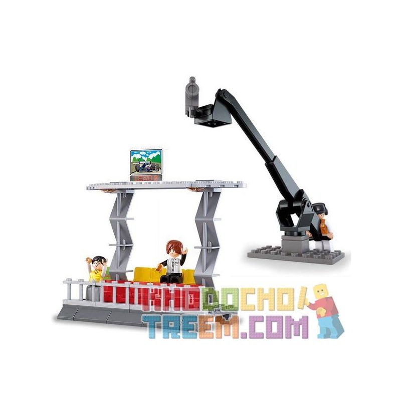 SLUBAN M38-B0355 B0355 0355 M38B0355 38-B0355 non  XE ĐUA F1 TRÊN ĐƯỜNG bộ đồ chơi xếp lắp ráp ghép mô hình Speed Champions Racing Cars FORMULA CAR Đua Xe Công Thức 300 khối