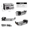 Pibo PB8838 Dream Carrier No.2 Xếp hình lắp ráp ghép mô hình Trailer số 2