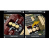 Tikka TK8003 PANZER VI TIGER S33 Xếp hình lắp ráp ghép mô hình xe tăng Fuhu
