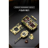 Tikka TK8003 PANZER VI TIGER S33 Xếp hình lắp ráp ghép mô hình xe tăng Fuhu