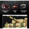Tikka TK8003 PANZER VI TIGER S33 Xếp hình lắp ráp ghép mô hình xe tăng Fuhu