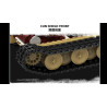 Tikka TK8003 PANZER VI TIGER S33 Xếp hình lắp ráp ghép mô hình xe tăng Fuhu