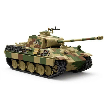 Tikka TK8002 PANZER V Xếp hình lắp ráp ghép mô hình Xe tăng Panther