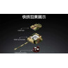 Tikka TK8002 PANZER V Xếp hình lắp ráp ghép mô hình Xe tăng Panther