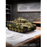 Tikka TK8002 PANZER V Xếp hình lắp ráp ghép mô hình Xe tăng Panther