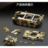 Tikka TK8002 PANZER V Xếp hình lắp ráp ghép mô hình Xe tăng Panther