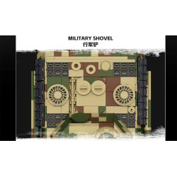 Tikka TK8002 PANZER V Xếp hình lắp ráp ghép mô hình Xe tăng Panther