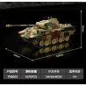 Tikka TK8002 PANZER V Xếp hình lắp ráp ghép mô hình Xe tăng Panther