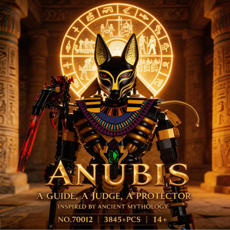 JMBricklayer 70012 Egypt Anubis Xếp hình lắp ráp ghép mô hình Anubis của Ai Cập