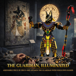 JMBricklayer 70012 Egypt Anubis Xếp hình lắp ráp ghép mô hình Anubis của Ai Cập