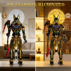 JMBricklayer 70012 Egypt Anubis Xếp hình lắp ráp ghép mô hình Anubis của Ai Cập