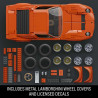 Mattel Brick Shop JHF61 Hot Wheels ’71 Lamborghini Miura P400 Sv Xếp hình lắp ráp ghép mô hình Hot Wheels 1971 Lamborghini Miura P400 Sv 1:12