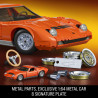 Mattel Brick Shop JHF61 Hot Wheels ’71 Lamborghini Miura P400 Sv Xếp hình lắp ráp ghép mô hình Hot Wheels 1971 Lamborghini Miura P400 Sv 1:12