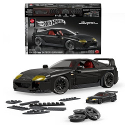 Mattel Brick Shop JKG40 Hot Wheels ’94 Toyota Supra Mkiv Xếp hình lắp ráp ghép mô hình Elite Hot Wheels 1994 Toyota Supra Mkiv 1:16