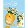 Femibox S44070 Xếp hình lắp ráp ghép mô hình Meow Bó Hoa Nam Châm Tủ Lạnh 9 Kiểu