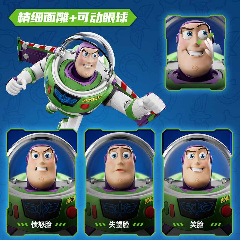 BLOKEES 75934 Xếp hình lắp ráp ghép mô hình Câu chuyện đồ chơi ngoài Buzz Lightyear