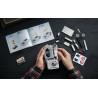 JAKI KJ054 Saw Tape Recorder Xếp hình lắp ráp ghép mô hình Saw: Máy ghi âm