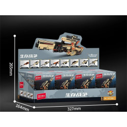 SEMBO 207266 Xếp hình lắp ráp ghép mô hình Survival War: Súng bắn tỉa P90 8 tổ hợp