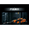 SEMBO 207266 Xếp hình lắp ráp ghép mô hình Survival War: Súng bắn tỉa P90 8 tổ hợp
