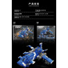 No license 90004 Thunder Eagle Xếp hình lắp ráp ghép mô hình Sấm sét