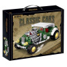 Souzosha 2166-1 Xếp hình lắp ráp ghép mô hình Xe cổ điển màu xanh lá cây cổ điển