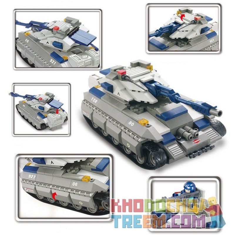 SLUBAN M38-B0205 B0205 0205 M38B0205 38-B0205 non  XE TĂNG LỰC LƯỢNG ĐẶC NHIỆM bộ đồ chơi xếp lắp ráp ghép mô hình Military Army Quân Sự Bộ Đội 260 khối
