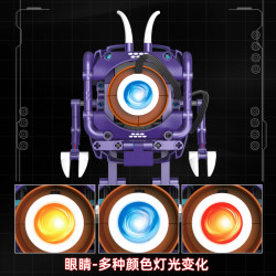 KAIYU KeeYee World K96160 Xếp hình lắp ráp ghép mô hình Lập trình điều khiển từ xa Robot Monster 5 trong 1