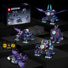 KAIYU KeeYee World K96160 Xếp hình lắp ráp ghép mô hình Lập trình điều khiển từ xa Robot Monster 5 trong 1