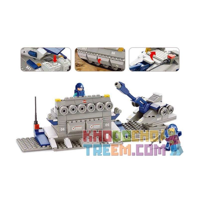 SLUBAN M38-B0205 B0205 0205 M38B0205 38-B0205 non  XE TĂNG LỰC LƯỢNG ĐẶC NHIỆM bộ đồ chơi xếp lắp ráp ghép mô hình Military Army Quân Sự Bộ Đội 260 khối