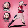 BLOKEES 75618 Xếp hình lắp ráp ghép mô hình Naruto Shippuden: Beyond Edition 07 Haruno Sakura