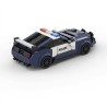 Onebrick OB-1025 Xếp hình lắp ráp ghép mô hình Xe cảnh sát Ford Mustang chặn đường