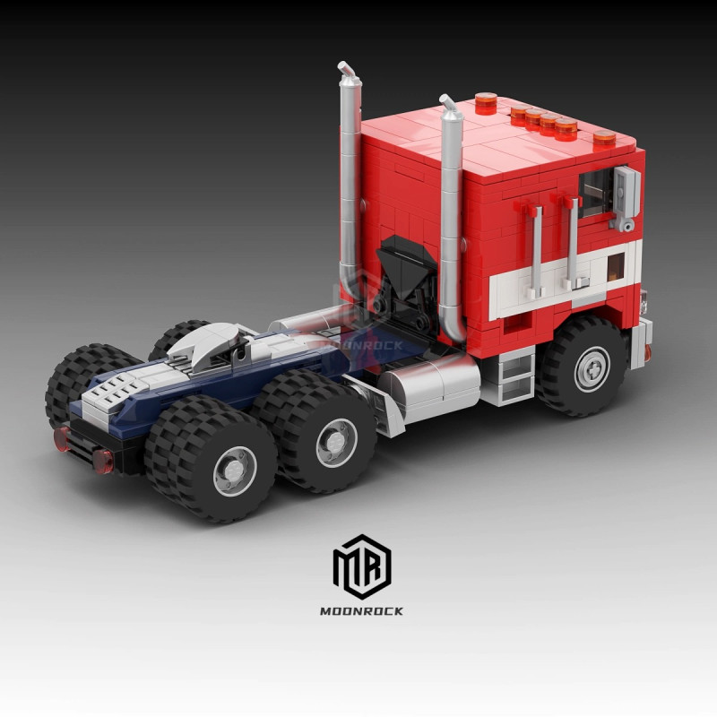 Onebrick OB-1026 Xếp hình lắp ráp ghép mô hình Xe tải chở hàng Optimus Prime