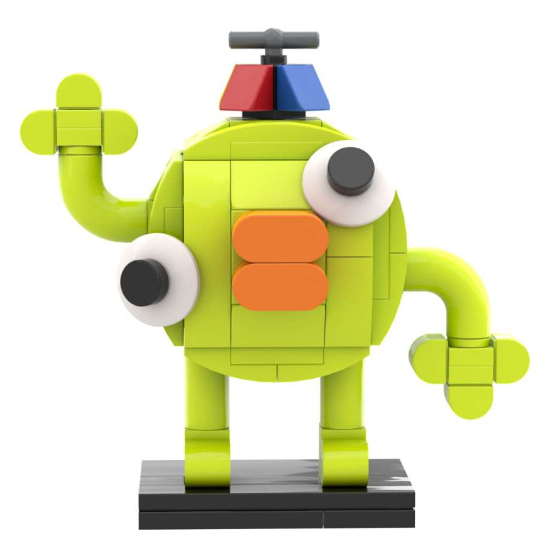 Onebrick OB-1016 Xếp hình lắp ráp ghép mô hình ĐỈNH: Binbang