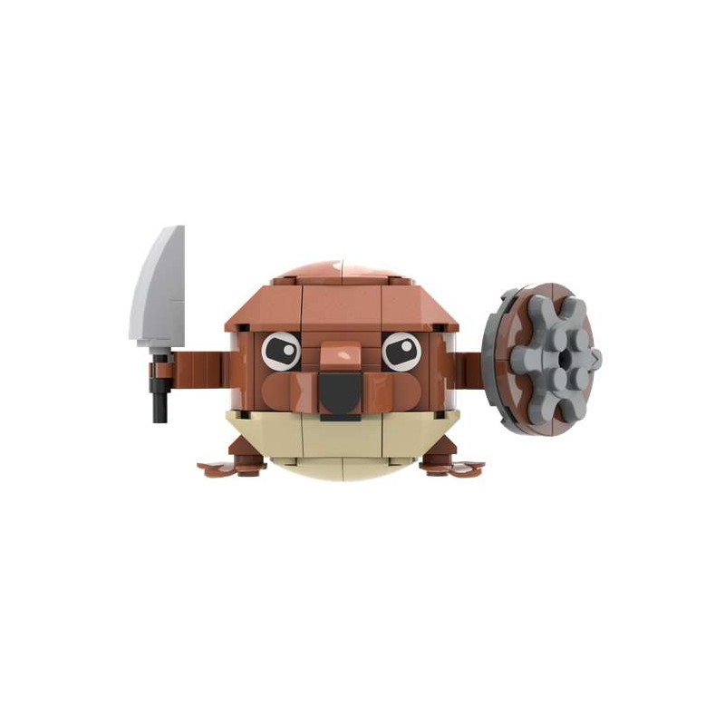 Onebrick OB-1012 Xếp hình lắp ráp ghép mô hình khiên kiếm của tôi