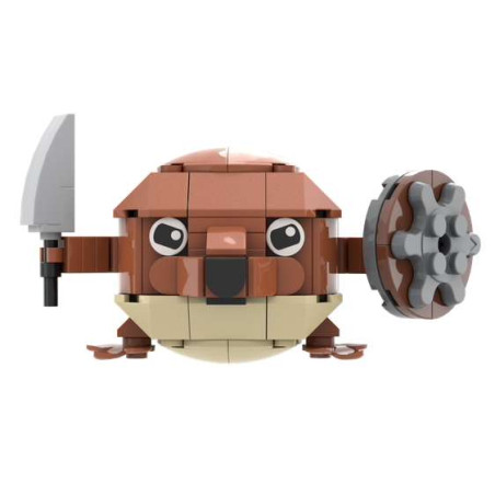 Onebrick OB-1012 Xếp hình lắp ráp ghép mô hình khiên kiếm của tôi