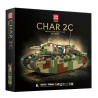 QUANGUAN 100334 CHAR 2C Xếp hình lắp ráp ghép mô hình Xe tăng siêu nặng Shire 2C 1:35