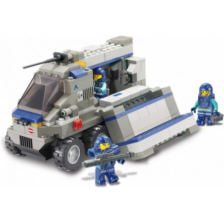 SLUBAN M38-B0201 B0201 0201 M38B0201 38-B0201 Xếp hình kiểu  SWAT SPECIAL FORCE Warfield Support Vehicle Xe Bọc Thép Hỗ Trợ 267 khối