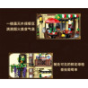 MORKMODEL MORK UrGe XMORK 20126 Pizza Shop Xếp hình lắp ráp ghép mô hình cửa hàng pizza