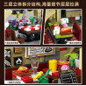 MORKMODEL MORK UrGe XMORK 20126 Pizza Shop Xếp hình lắp ráp ghép mô hình cửa hàng pizza