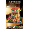 MORKMODEL MORK UrGe XMORK 20126 Pizza Shop Xếp hình lắp ráp ghép mô hình cửa hàng pizza